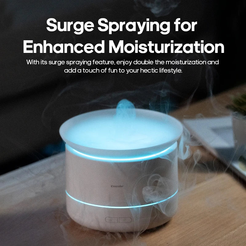 Cloud Aromatherapy Diffuser Essential Oil Aroma Cool Mist Difusor 200ml USB Humidifier Desktop Air Purifier
