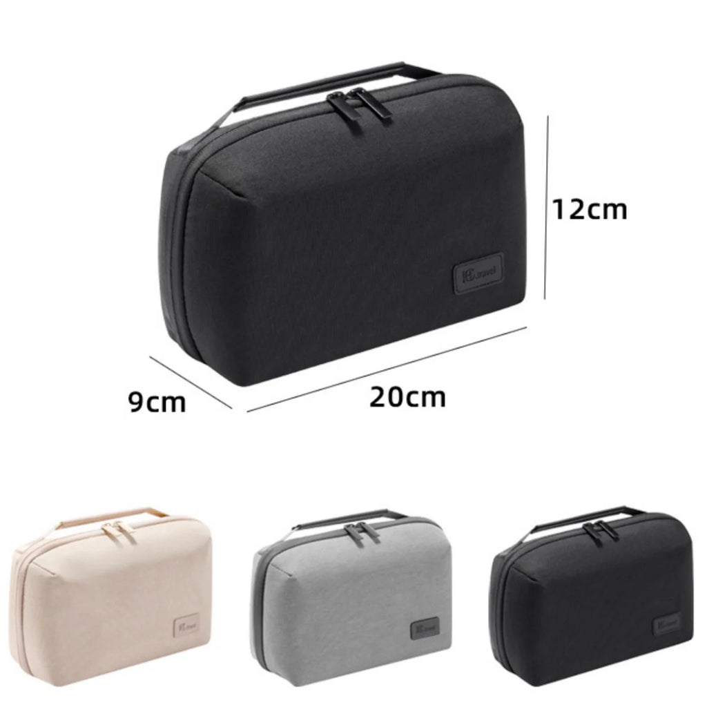 1Pc Electronics Organizer Travel Case, Water Resistant Travel Bag Cable Organizer for Essentials, Tech Pouch Accessories Storage