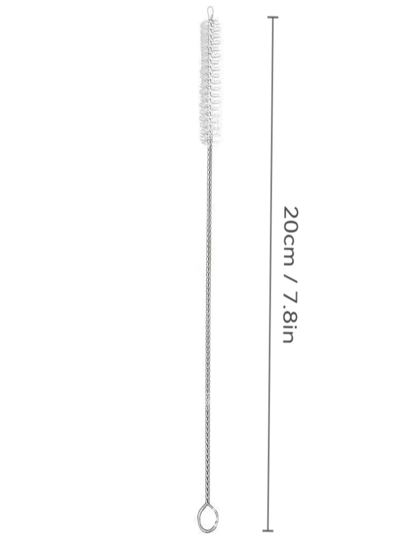 1/2PCS Flower Decorated Glass Straws, Perfect for Juice, Milk Tea, Drinks, School Supplies, Back-To-School Gifts